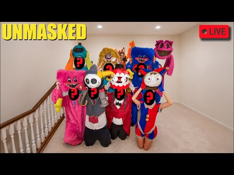 UNMASKING POMNI, CAINE, ALL CHARACTERS! thumbnail