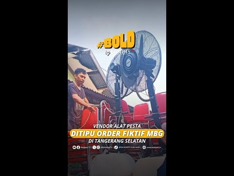 VENDOR ALAT PESTA DITIPU ORDER FIKTIF MBG DI TANGERANG SELATAN  #short thumbnail
