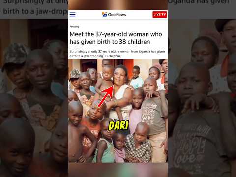 Ibu luar biasa dengan 44 orang anak! 😱 thumbnail