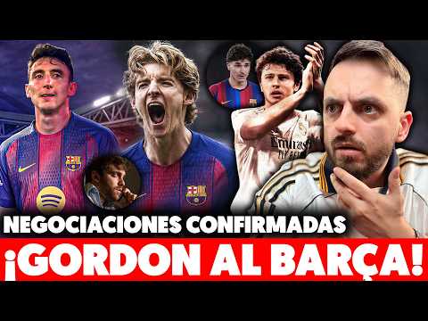 💥¡¡BOMBAZO CONFIRMADO!! el BARÇA NEGOCIANDO para FICHAR a GORDON... JULIÁN, CAMBIASO, JOAO NEVES... thumbnail