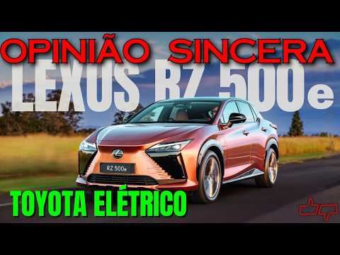 Lexus RZ 500e - Primeiro TOYOTA elétrico no Brasil! Preço, autonomia, detalhes! Melhor que Mercedes? thumbnail