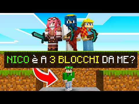 SFIDO I MIEI AMICI NEL MIGLIOR NASCONDINO DI MINECRAFT! thumbnail