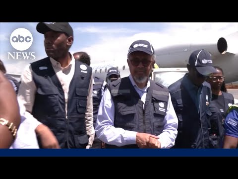 WHO chief arrives at Ebola epicenter thumbnail