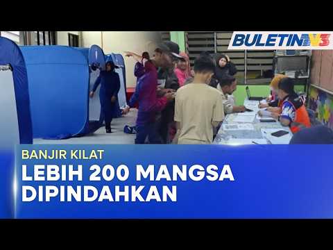 BANJIR KILAT | Lebih 200 Mangsa Banjir Berada Di Tiga PPS Di Johor Dan Kedah thumbnail