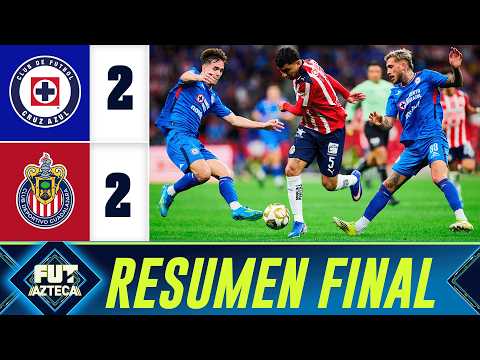Cruz Azul 2-2 Chivas | Resumen y Goles | Semifinal Ida| Clausura 2026 | Liga MX thumbnail