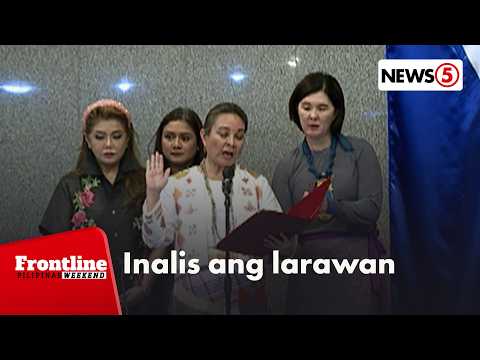 Larawan ni Sen. Legarda sa Wall of Empowered Women ng Assumption College, inalis | Frontline Weekend thumbnail