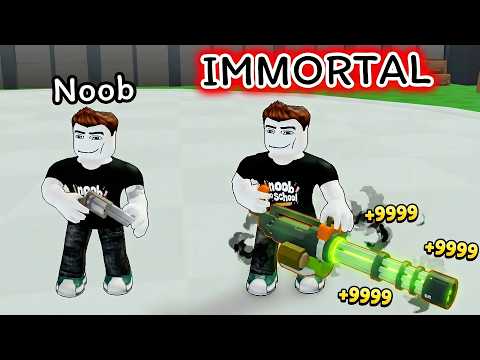 จาก Noob สู่ Immortal อาวุธที่โหดที่สุด Roblox Weapon RNG thumbnail