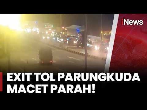 Mengular! Exit Tol Parungkuda Macet Parah | iNews Pagi (31/5) thumbnail