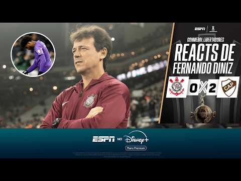 FERNANDO DINIZ REAGE À FALHA DE HUGO SOUZA E DERROTA DO CORINTHIANS NA LIBERTADORES | REACTS thumbnail
