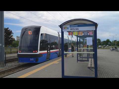 Poland, Bydgoszcz tram 10 ride from Wolna to Most Kazimierza Wielkiego thumbnail