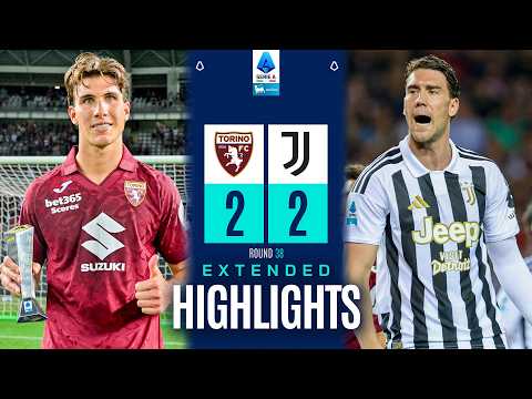 TORINO-JUVENTUS 2-2 | EXTENDED HIGHLIGHTS | SERIE A 2025/26 thumbnail