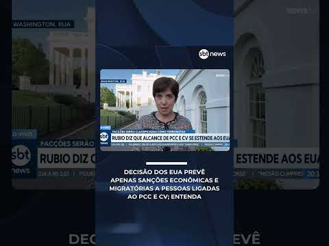 Marco Rubio diz que alcance do PCC e CV se estende até o território dos EUA thumbnail