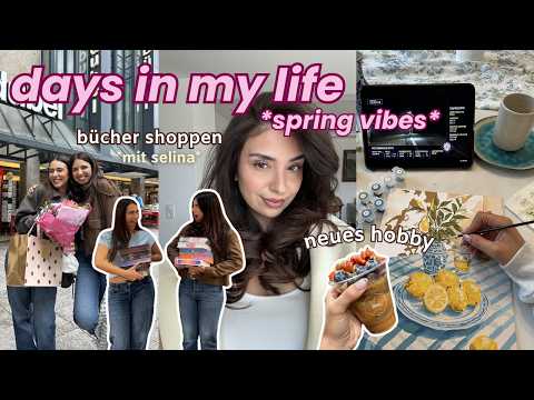 wir gehen bücher shoppen, mein neues hobby, acai bowl taste test  *spring vibes* ✨ days in my life ? thumbnail