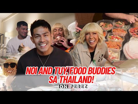 NOI AND TUY, FOOD BUDDIES SA THAILAND! | Ion Perez thumbnail