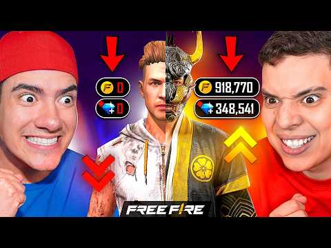 ¡CREAMOS UNA NUEVA CUENTA EN FREE FIRE Y EMPEZAMOS DESDE 0 🔥 * LE RECARGAMOS 1.000.000 💎 * FT DONATO thumbnail