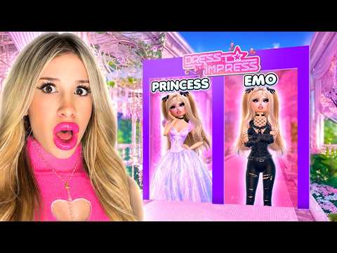 ROBLOX WOULD YOU RATHER TOWER: DRESS TO IMPRESS EDITION *OBBY* thumbnail