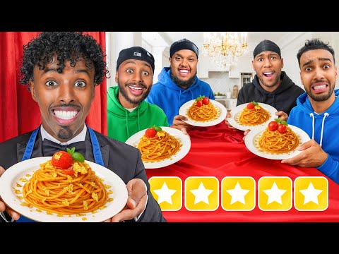 We Turned Our House into a 5 Star Restaurant - AJ EDITION thumbnail