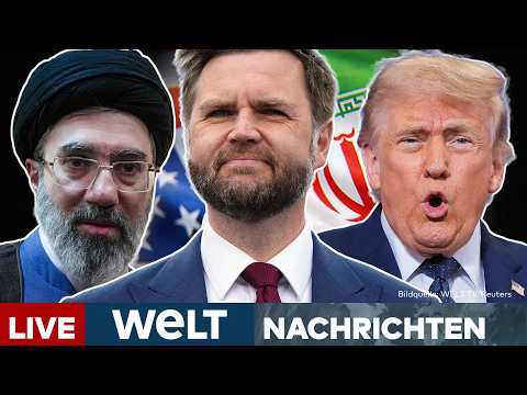 IRAN-KRIEG: JD Vance ringt um Frieden mit Mullahs ‒ doch Trump wohl unzufrieden | WELT LIVESTREAM thumbnail
