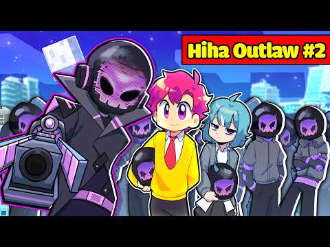 Hiha Gia Nhập Đội Của HIHA OUTLAW Trong Minecraft !?😱😥 thumbnail