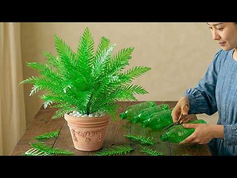 Turn Waste bottles Into Beautiful Tree! 🌳Plastic bottle Craft - DIY Easy Tree making thumbnail