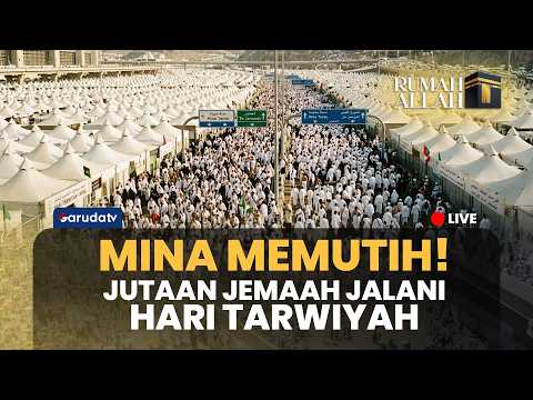 Mina Memutih! Jutaan Jemaah Haji Mulai Padati Kota Tenda Jalani Hari Tarwiyah 8 Zulhijah thumbnail