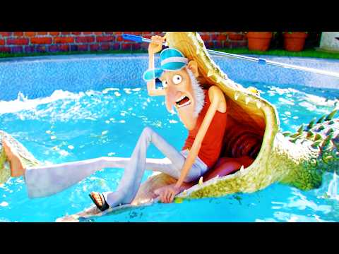 Surviving Crocodile Pit Scene | MINIONS: THE RISE OF GRU (2022) Movie CLIP 4K thumbnail