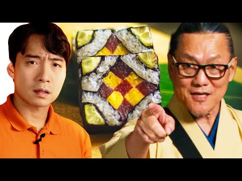 Uncle Roger Review Iron Chef Morimoto Make Sushi thumbnail