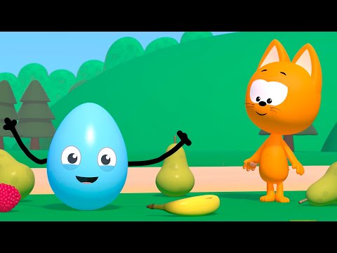 Zapatillas mágicas | Juegos con huevos de colores | El gatito Koté thumbnail