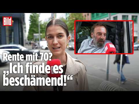 Umfrage zur Rente mit 70: So reagieren die Bürger auf die Merz-Pläne! thumbnail