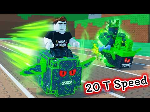 ฝึก Lucky Block ที่วิ่งเร็วที่สุดในโลก Roblox Race Your Lucky Block thumbnail