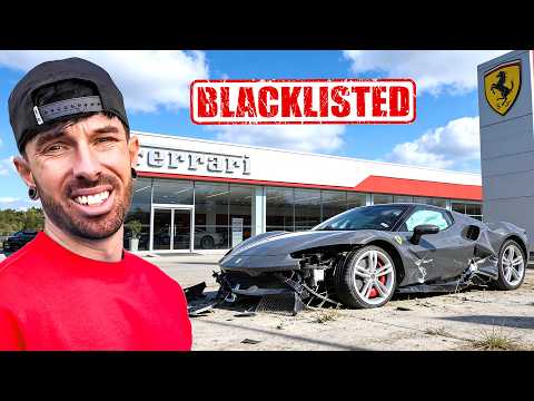 FERRARI STOPPED ME REBUILDING MY WRECKED 296 GTB thumbnail