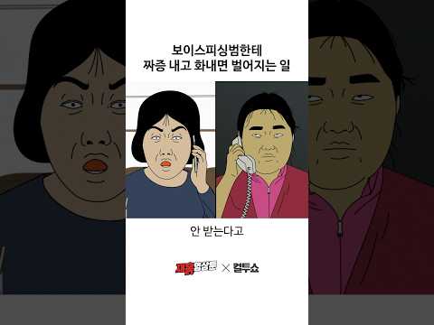 보이스피싱범이랑 말싸움 한 여자 thumbnail