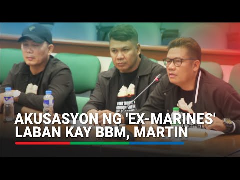 Ex-Marines sinabi na nagdala sila ng maleta na may lamang pera kay BBM, Martin | ABS-CBN News thumbnail