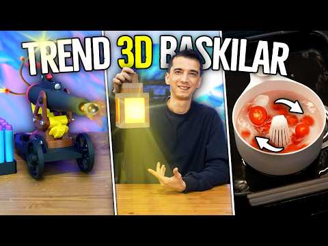 3D Yazıcı ile Trend Her Şeyi Bastım! thumbnail