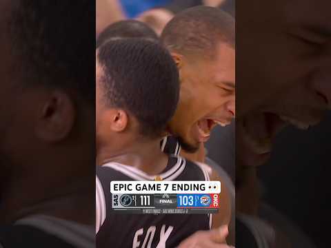 This Game 7 ending was cinema 🍿 thumbnail