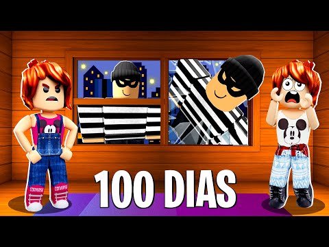 100 Dias Sozinhas em Casa no Roblox! (Trap a Thief) thumbnail