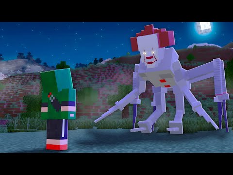 ENCONTREI O PALHAÇO IT A COISA NO MINECRAFT!! (Pennywise) thumbnail