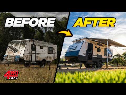 FROM WRECK TO FAMILY OFF GRID DREAM - $6,000 Caravan Restoration thumbnail