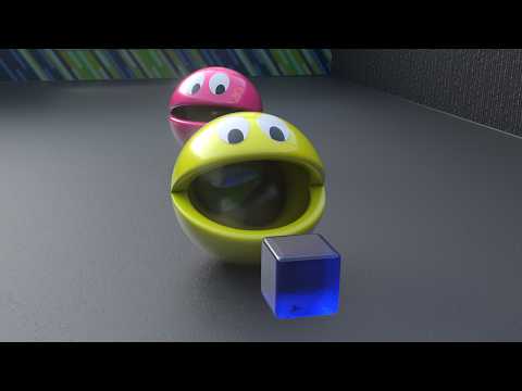 PacMan 3D V8 😋 ❤️ C4D4U thumbnail