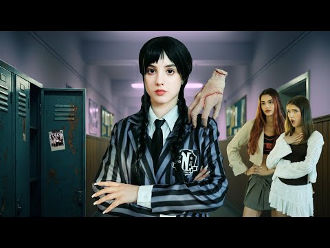 Gdyby WEDNESDAY chodziła do TWOJEJ KLASY thumbnail