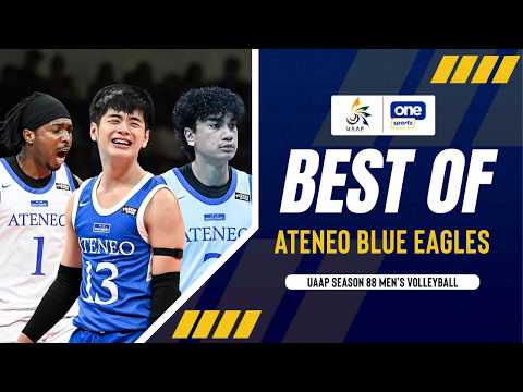 Best of Ateneo Blue Eagles’ RESILIENT RUN | UAAP SEASON 88 MEN’S VOLLEYBALL TOURNAMENT thumbnail