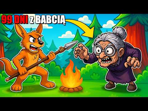 99 NOCY W LESIE Z BABCIĄ w Roblox! xD thumbnail