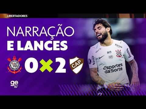 CORINTHIANS X PLATENSE | NARRAÇÃO E LANCES | LIBERTADORES 2026 | ge tv thumbnail