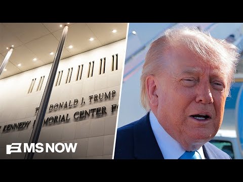 'Doing what TODDLERS do': Trump has an EPIC FIT after judge orders name removed from Kennedy Center thumbnail