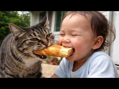 When Babies and Animals Become Best Friends… ❤️? thumbnail