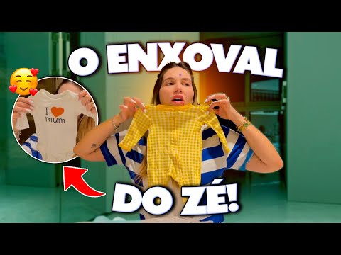 MOSTREI O ENXOVAL DO JOSÉ LEONARDO!! thumbnail