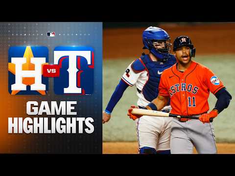 Astros vs. Rangers Game Highlights (5/27/26) | MLB Highlights thumbnail