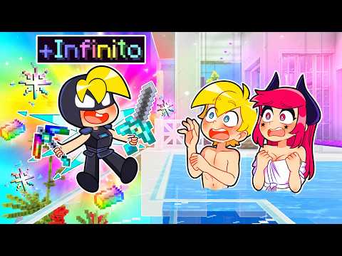 BAMBINO HACKER ha i POTERI DELL'INFINITO su Minecraft! thumbnail