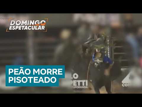 Peão de rodeio morre após ser pisoteado por touro no interior de São Paulo thumbnail