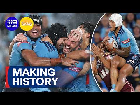 Inside the Blues' historic State of Origin comeback & post-match fallout | 9 News Australia thumbnail